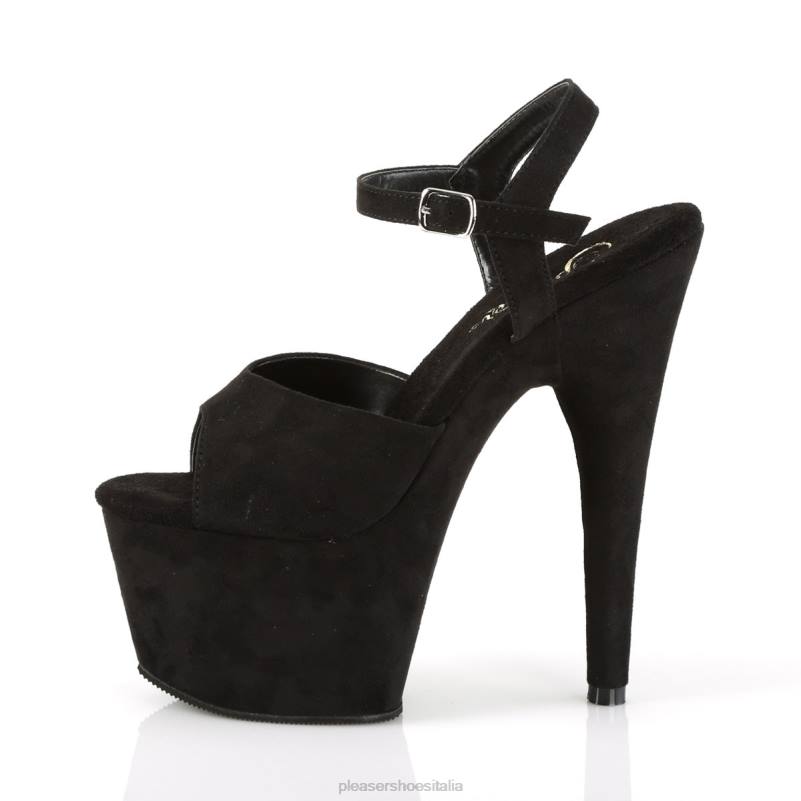 Pleaser Shoes adorare-709fs JHHV352 camoscio nero
