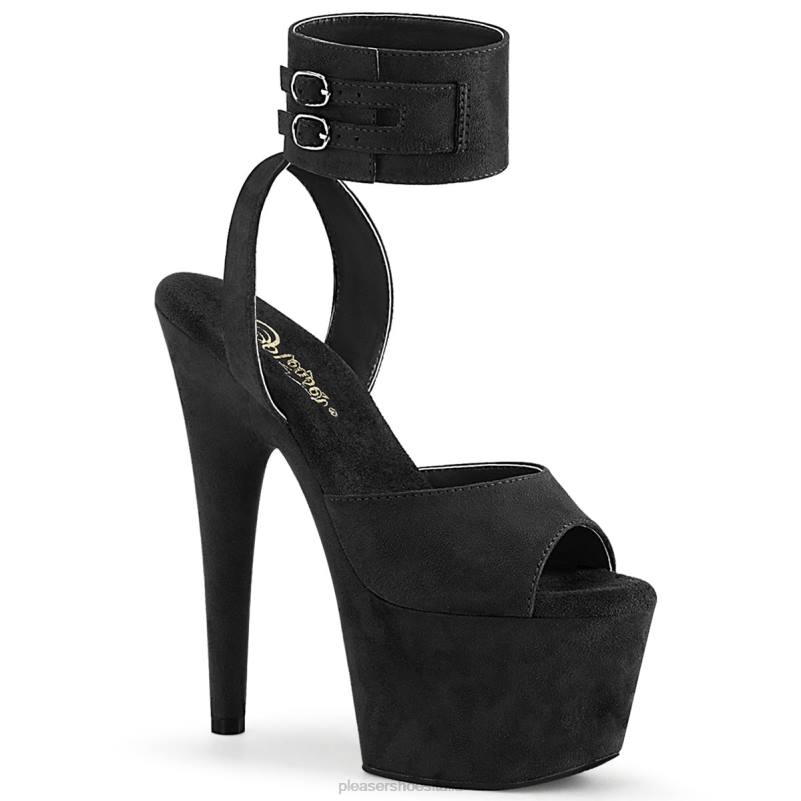 Pleaser Shoes adorare-791fs JHHV373 camoscio nero