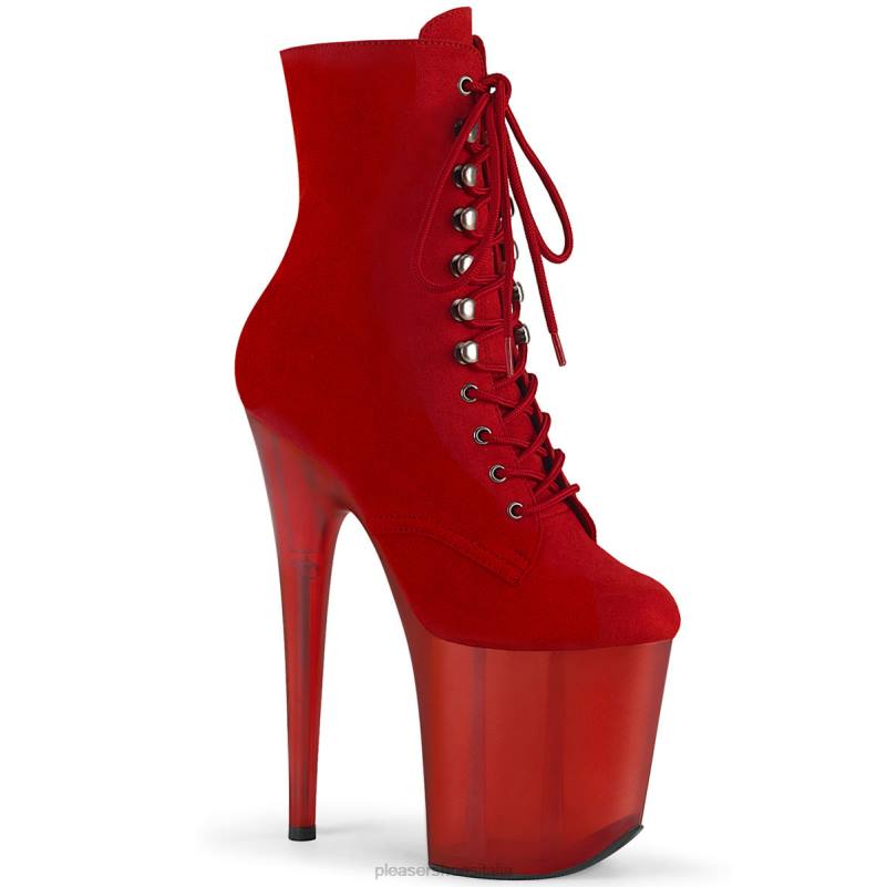 Pleaser Shoes fenicottero-1020fst JHHV392 rosso