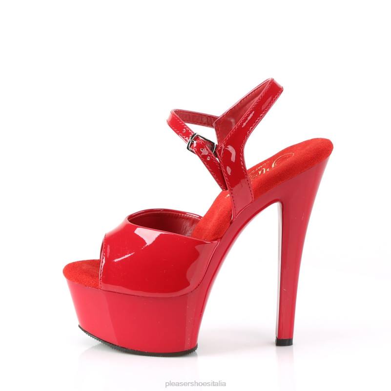 Pleaser Shoes bagliore-609 JHHV413 rosso