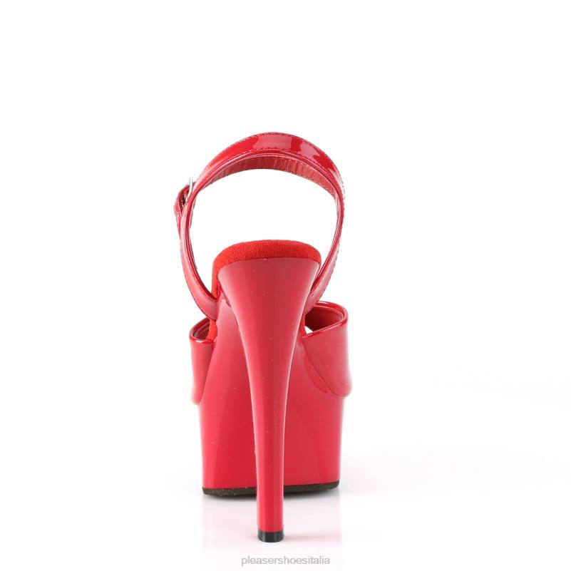 Pleaser Shoes bagliore-609 JHHV413 rosso