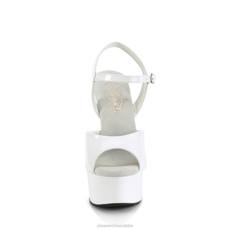 Pleaser Shoes bagliore-609 JHHV414 bianco