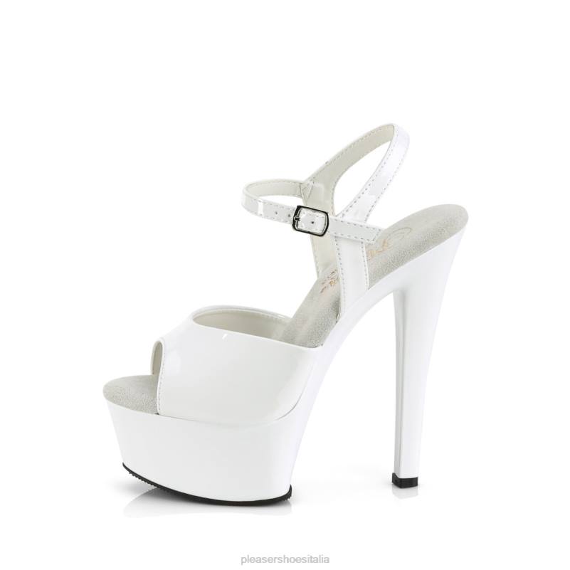 Pleaser Shoes bagliore-609 JHHV414 bianco