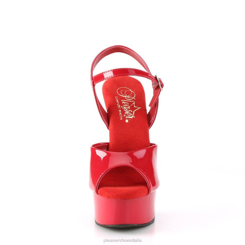 Pleaser Shoes eccitare-609 JHHV404 rosso