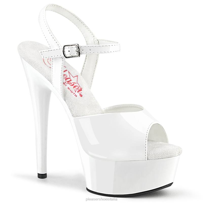 Pleaser Shoes eccitare-609 JHHV405 bianco