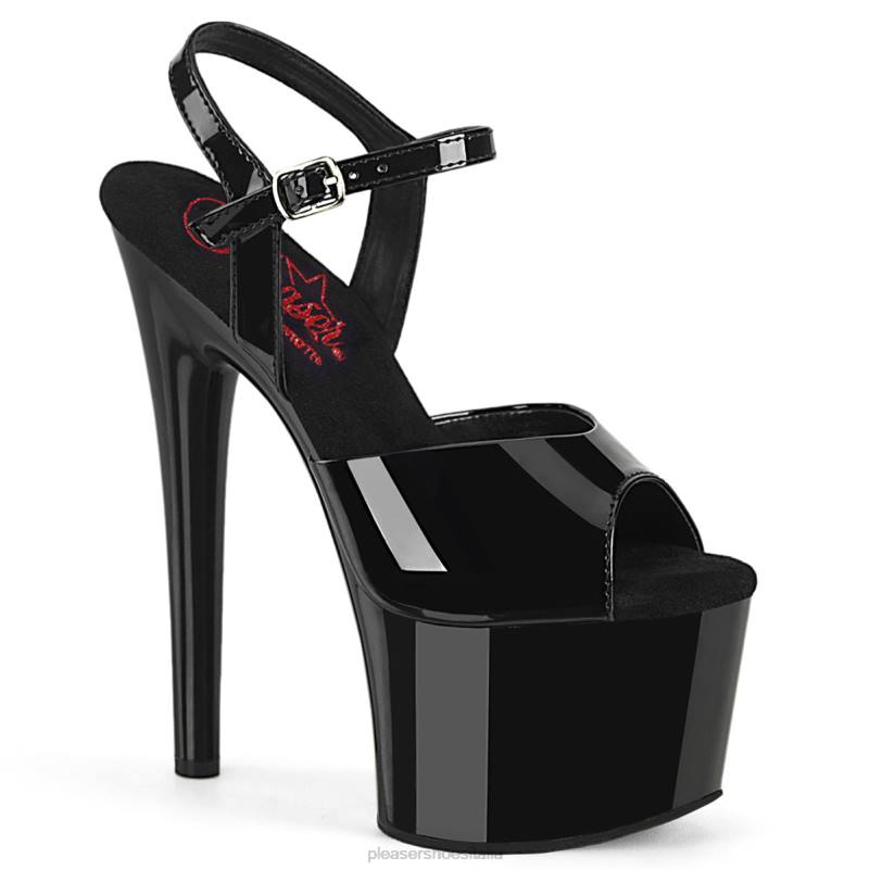 Pleaser Shoes passione-709 JHHV437 nero