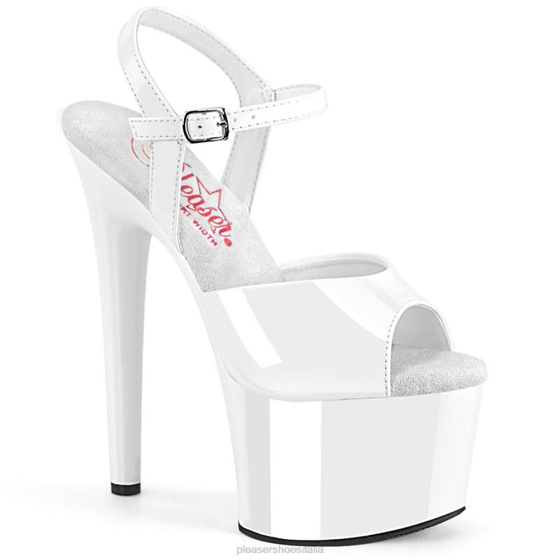 Pleaser Shoes passione-709 JHHV439 bianco