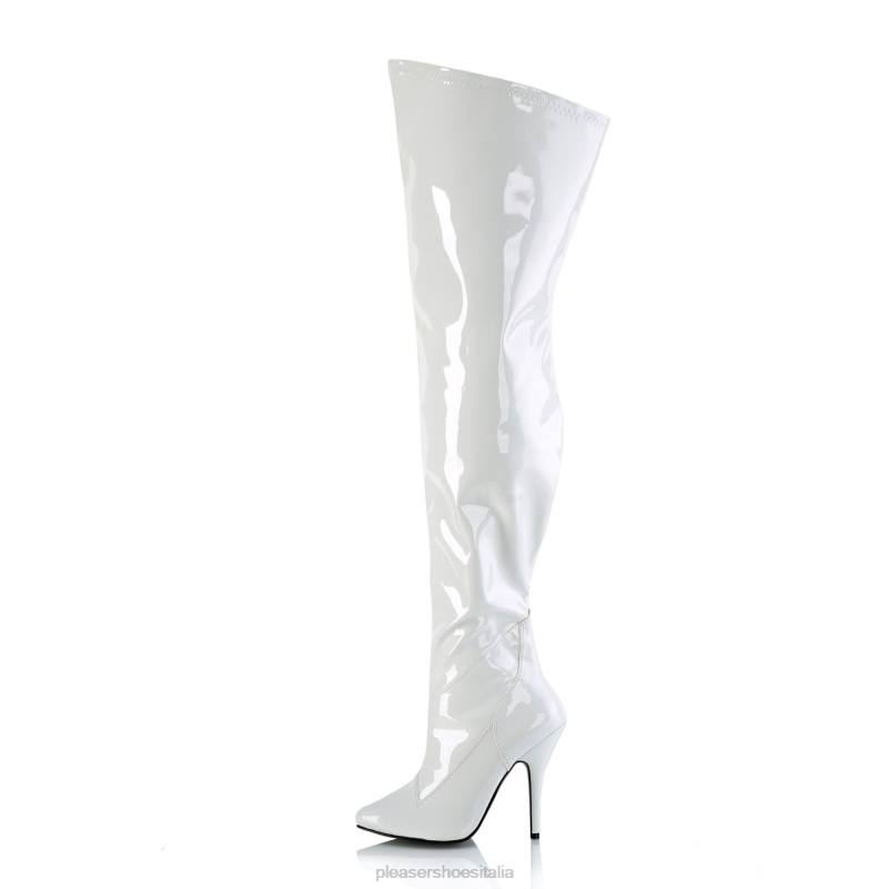 Pleaser Shoes sedurre-3000wc JHHV443 bianco