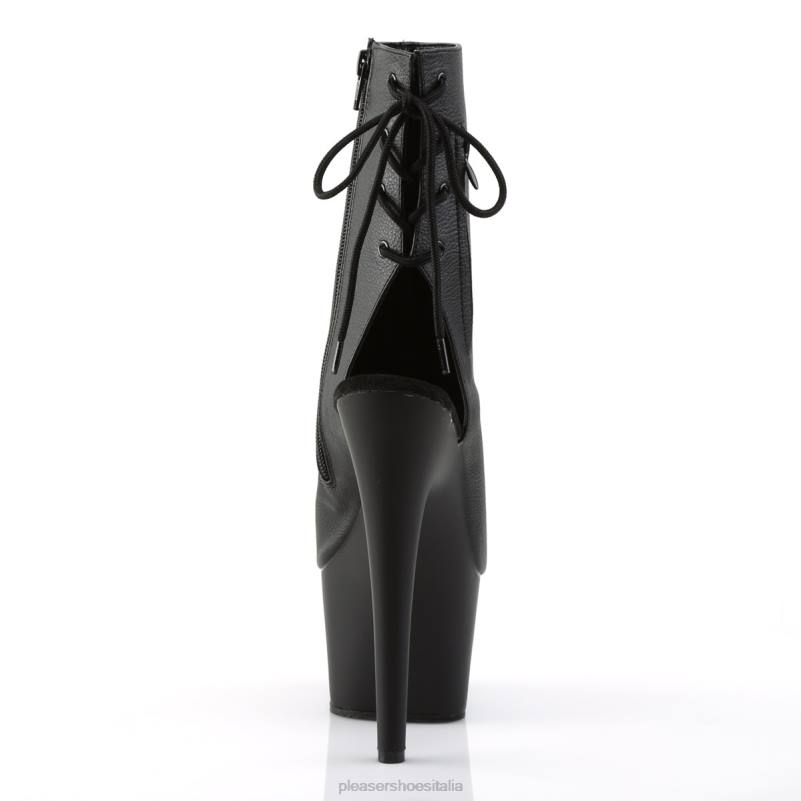 Pleaser Shoes adorare-1018 JHHV50 ecopelle nera/nero