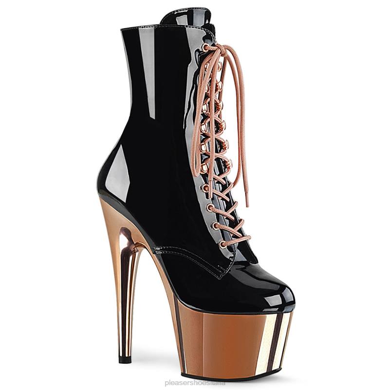 Pleaser Shoes adorare-1020 JHHV26 nero/oro rosa