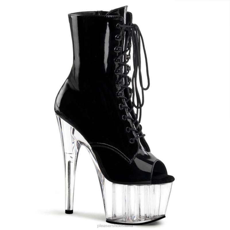 Pleaser Shoes adorare-1021 JHHV79 nero/trasparente