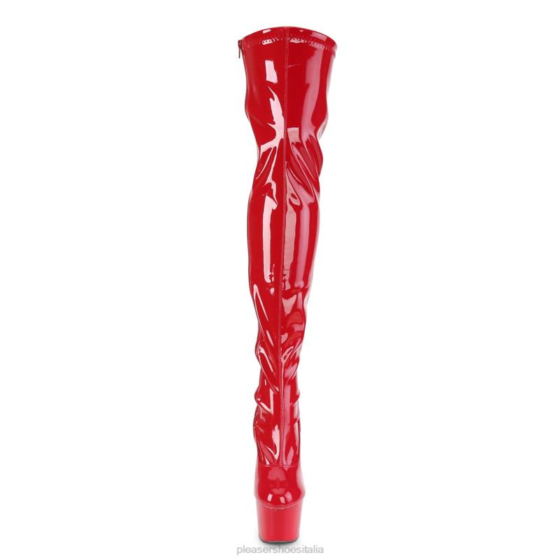 Pleaser Shoes adorare-3000 JHHV38 rosso