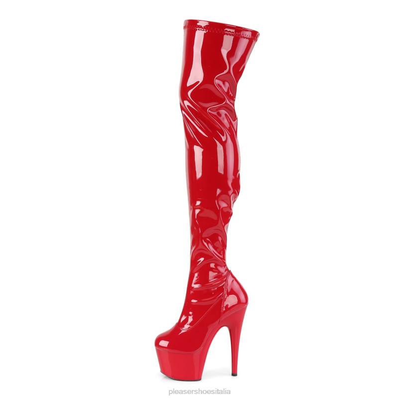 Pleaser Shoes adorare-3000 JHHV38 rosso