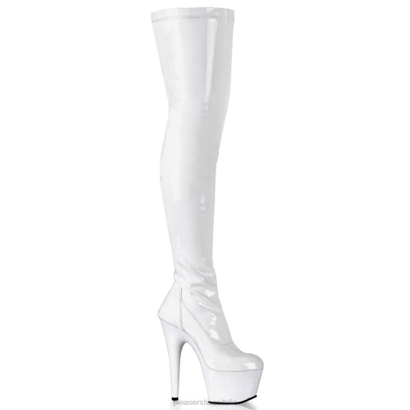 Pleaser Shoes adorare-3000 JHHV39 bianco
