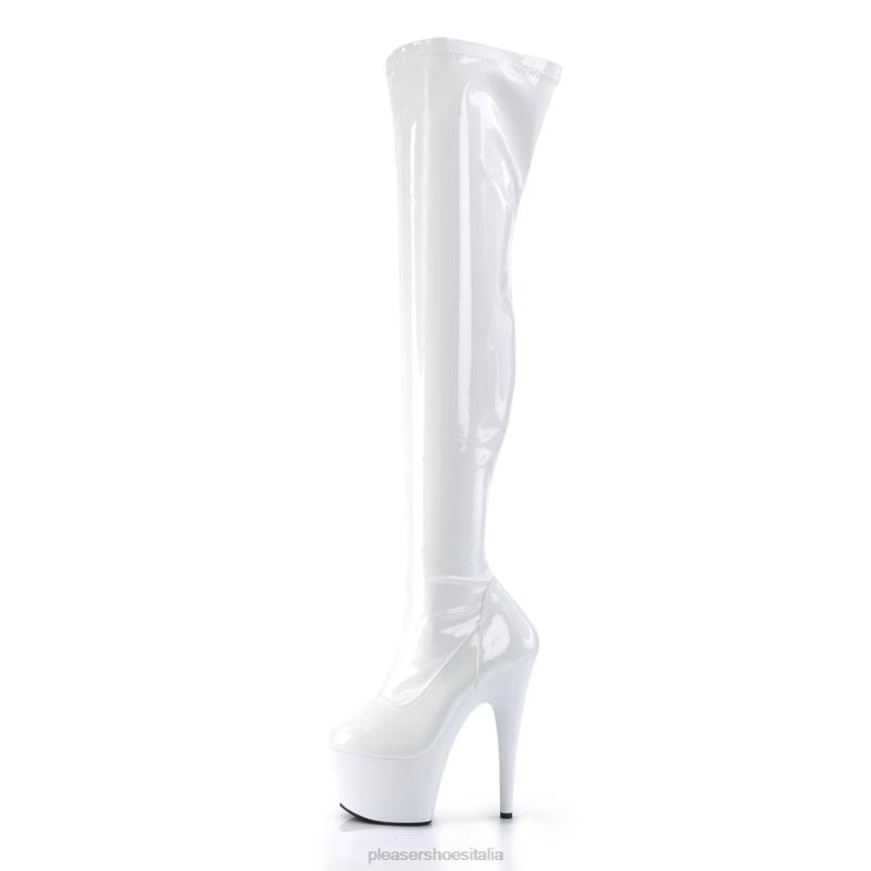 Pleaser Shoes adorare-3000 JHHV39 bianco