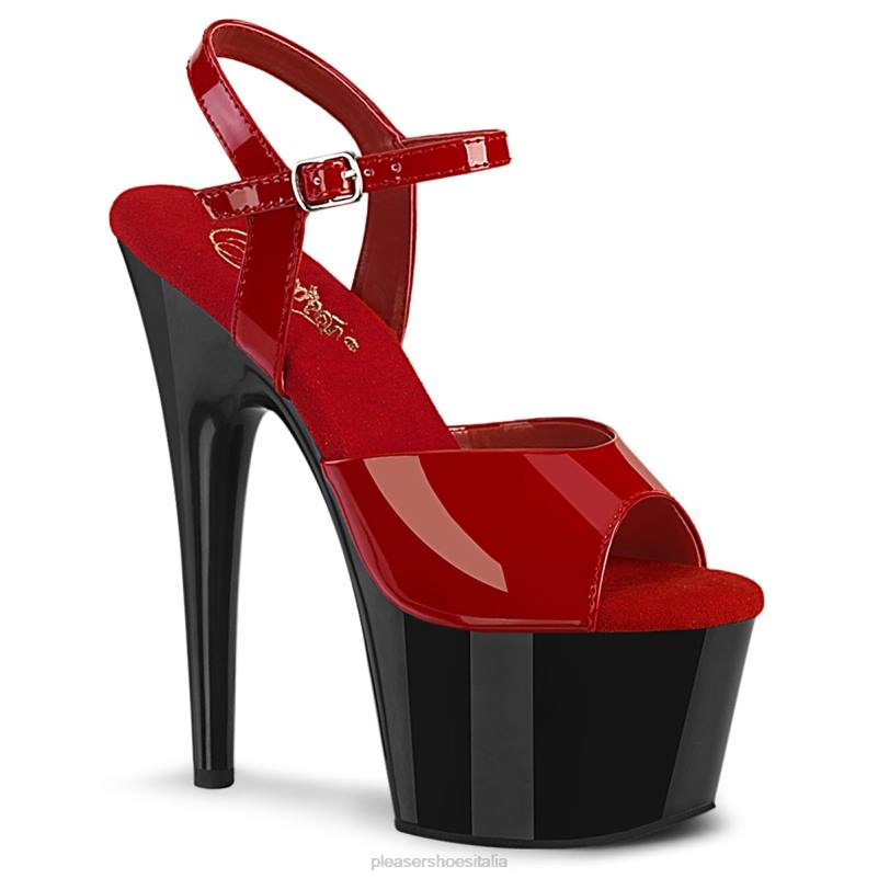 Pleaser Shoes adorare-709 JHHV109 rosso nero