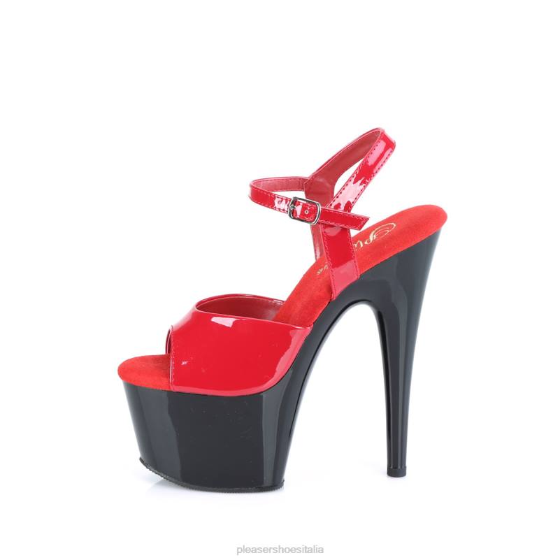 Pleaser Shoes adorare-709 JHHV109 rosso nero