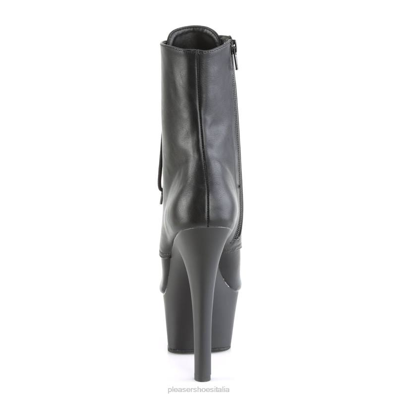 Pleaser Shoes aspirare-1021 JHHV146 ecopelle nera/nero