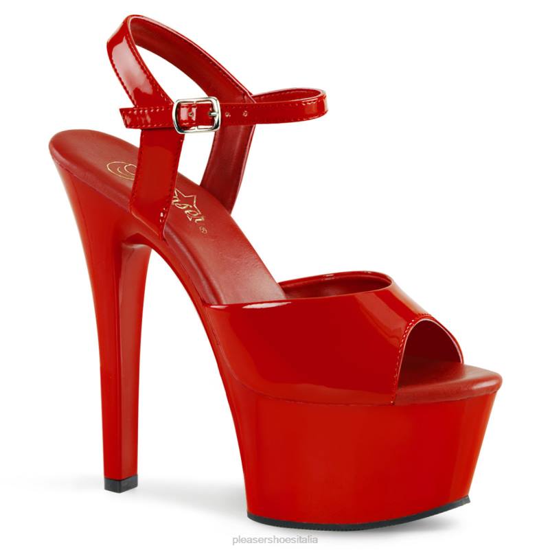 Pleaser Shoes aspirare-609 JHHV73 rosso