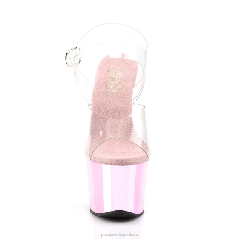 Pleaser Shoes cielo-308 JHHV54 trasparente/rosa confetto