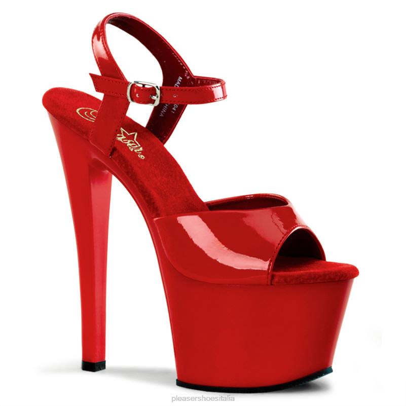 Pleaser Shoes cielo-309 JHHV141 rosso