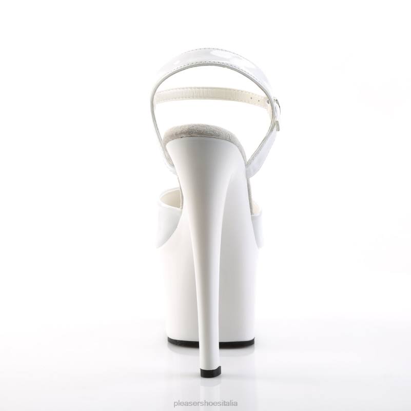 Pleaser Shoes cielo-309 JHHV142 bianco