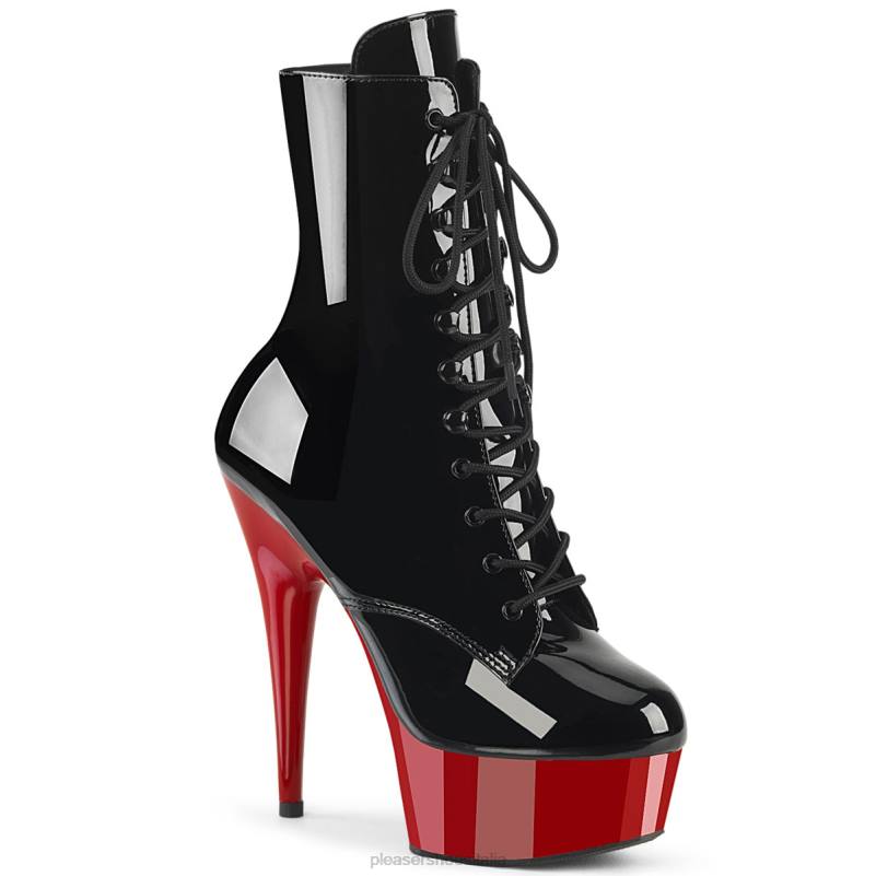 Pleaser Shoes delizia-1020 JHHV45 nero rosso