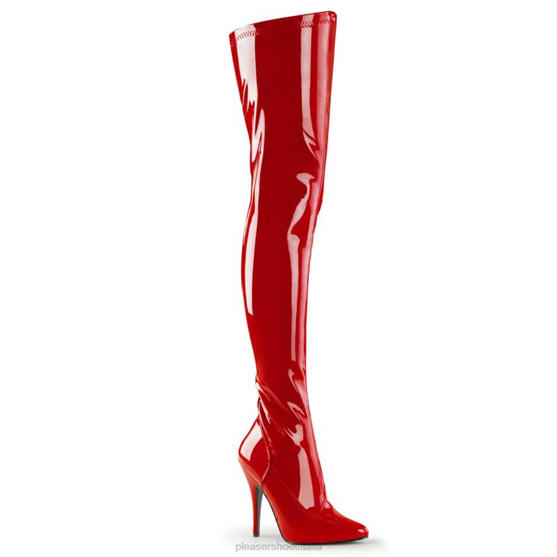 Pleaser Shoes sedurre-3000 JHHV92 rosso