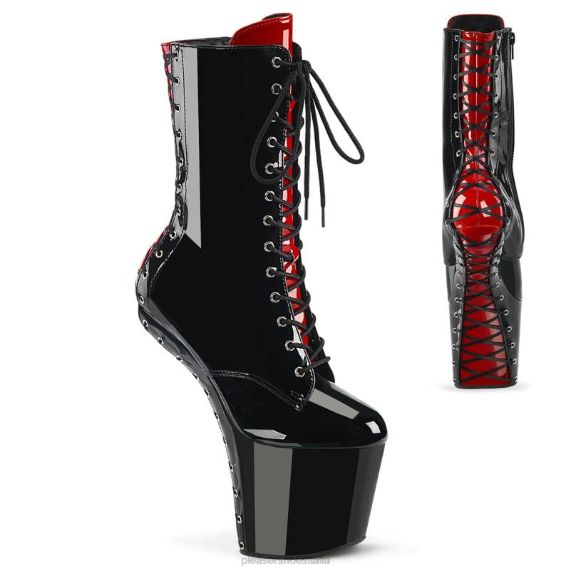 Pleaser Shoes mania-1040fh JHHV10 nero rosso