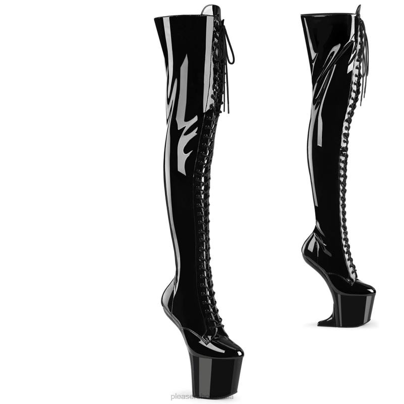Pleaser Shoes mania-3023 JHHV25 nero