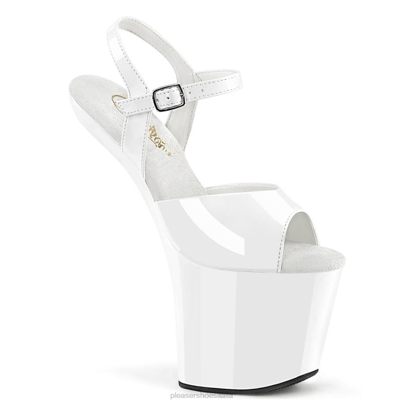Pleaser Shoes mania-809 JHHV4 bianco