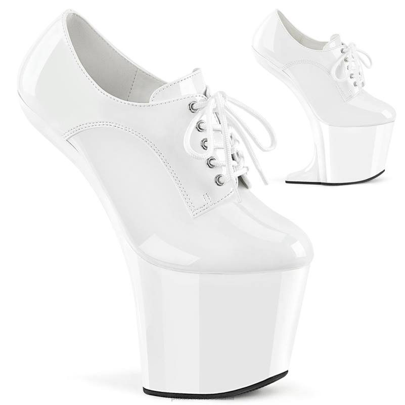 Pleaser Shoes mania-860 JHHV23 bianco