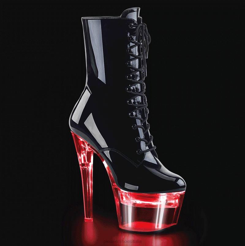 Pleaser Shoes flashdance-1020-7 JHHV180 nero/trasparente