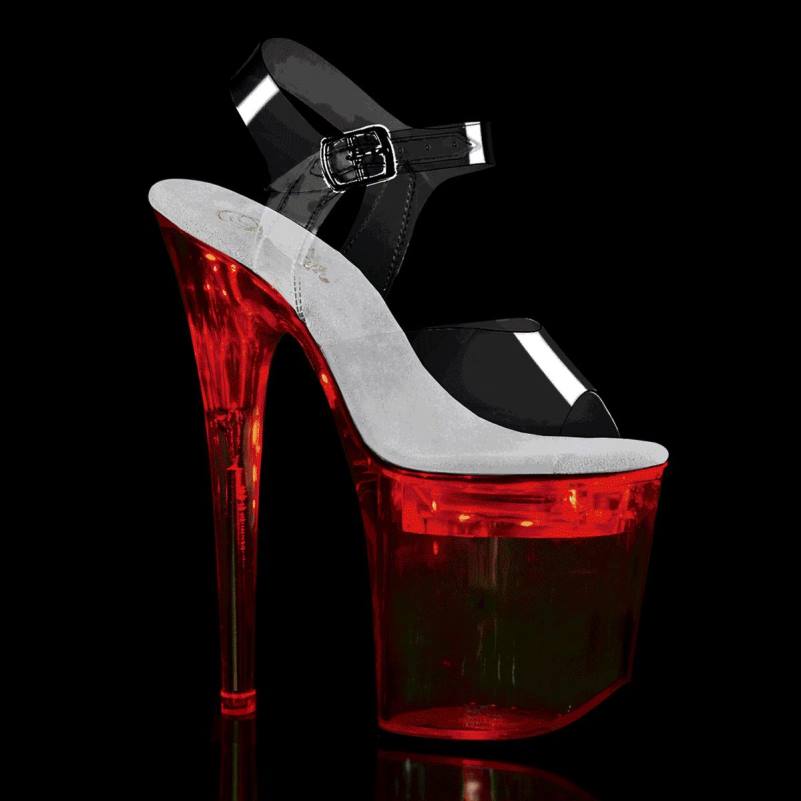 Pleaser Shoes flashdance-808 JHHV194 chiaro