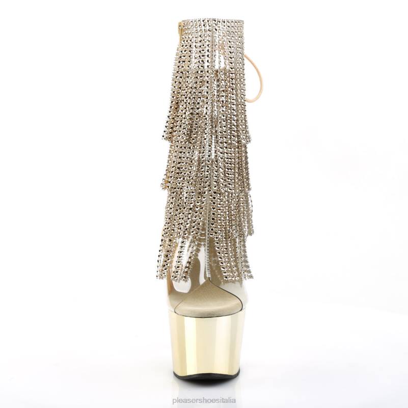 Pleaser Shoes adorare-1017rsf JHHV246 trasparente/oro