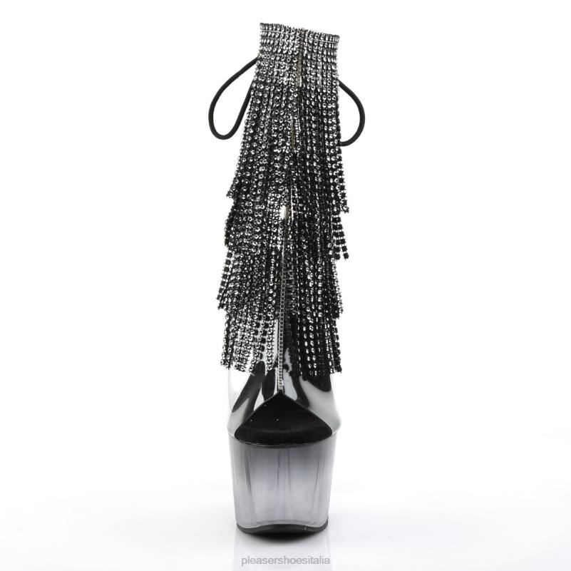 Pleaser Shoes adorare-1017rsft JHHV243 trasparente/nero