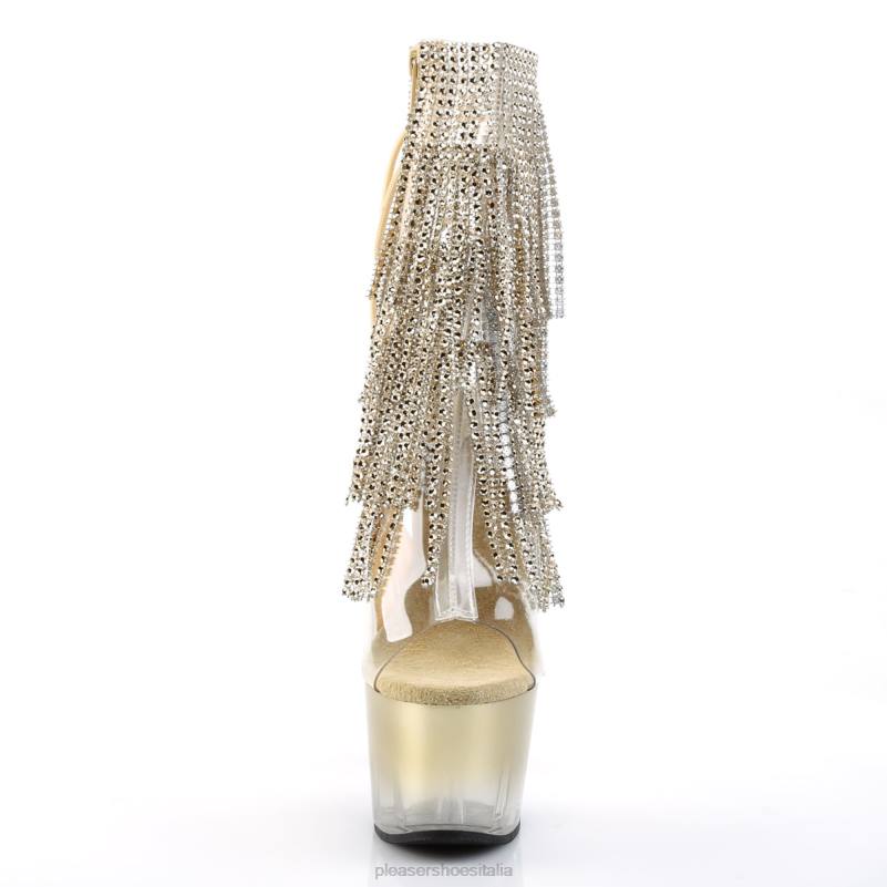 Pleaser Shoes adorare-1017rsft JHHV523 trasparente/oro