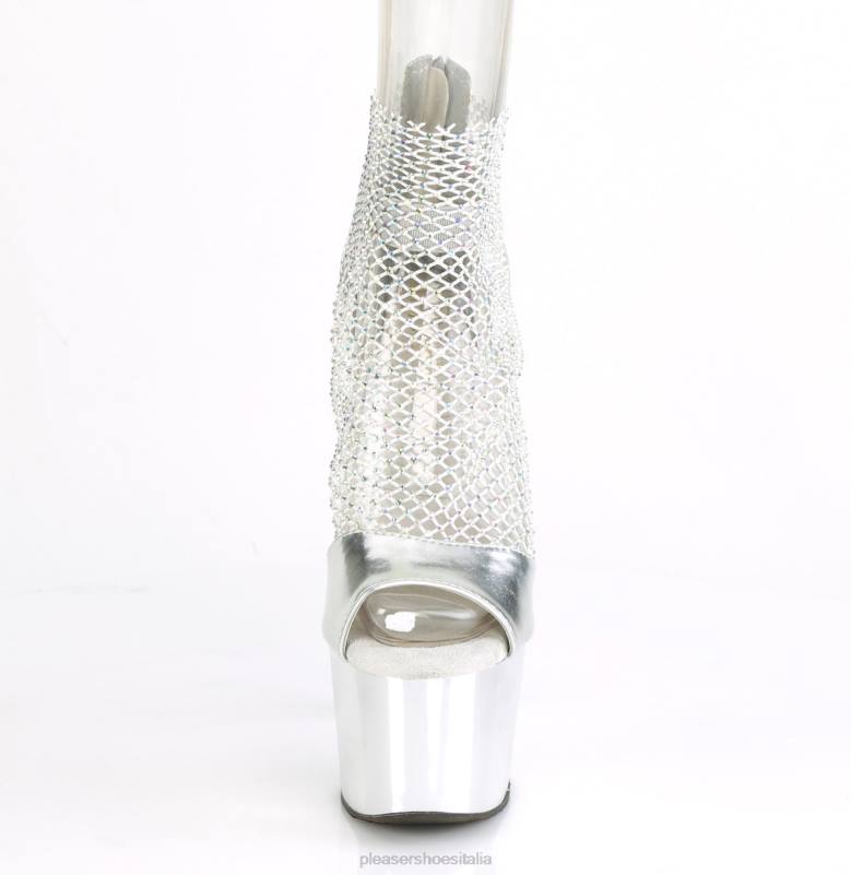 Pleaser Shoes adorare-765rm JHHV277 argento