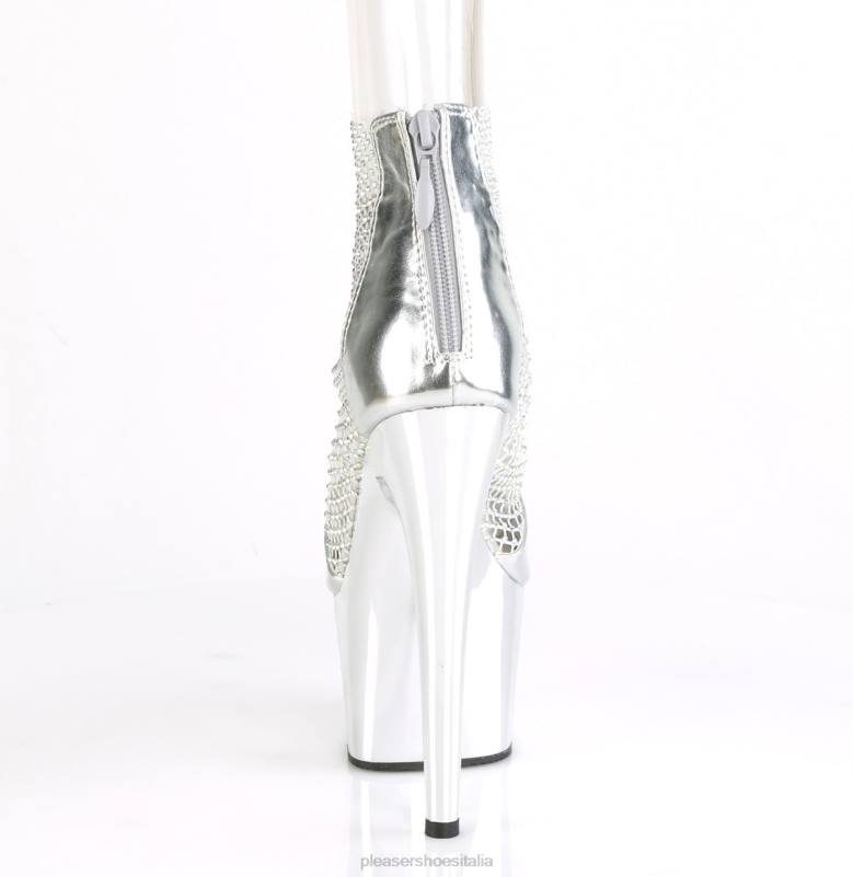 Pleaser Shoes adorare-765rm JHHV277 argento