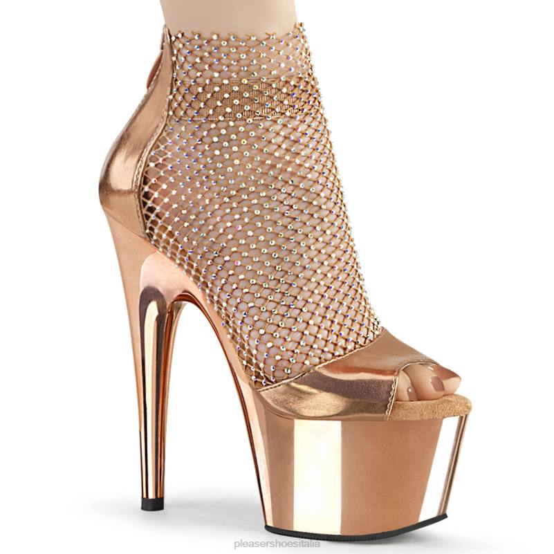 Pleaser Shoes adorare-765rm JHHV499 oro rosa