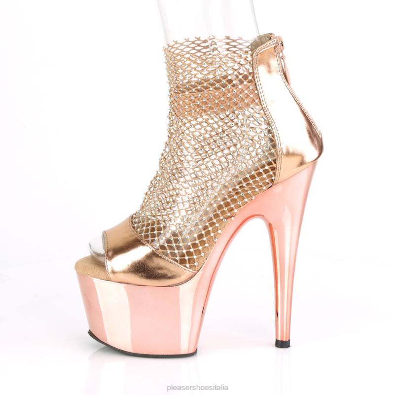 Pleaser Shoes adorare-765rm JHHV499 oro rosa