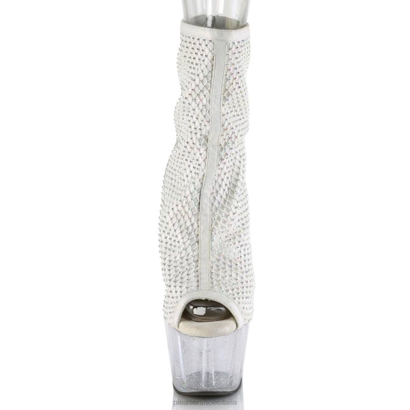 Pleaser Shoes adoro-1031gm JHHV531 bianco/trasparente
