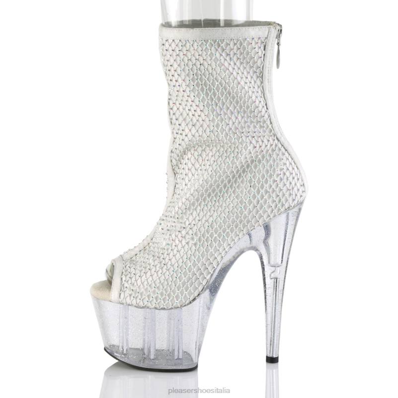 Pleaser Shoes adoro-1031gm JHHV531 bianco/trasparente