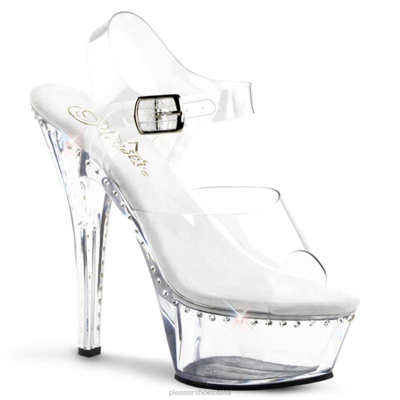 Pleaser Shoes bacio-208ls JHHV500 chiaro