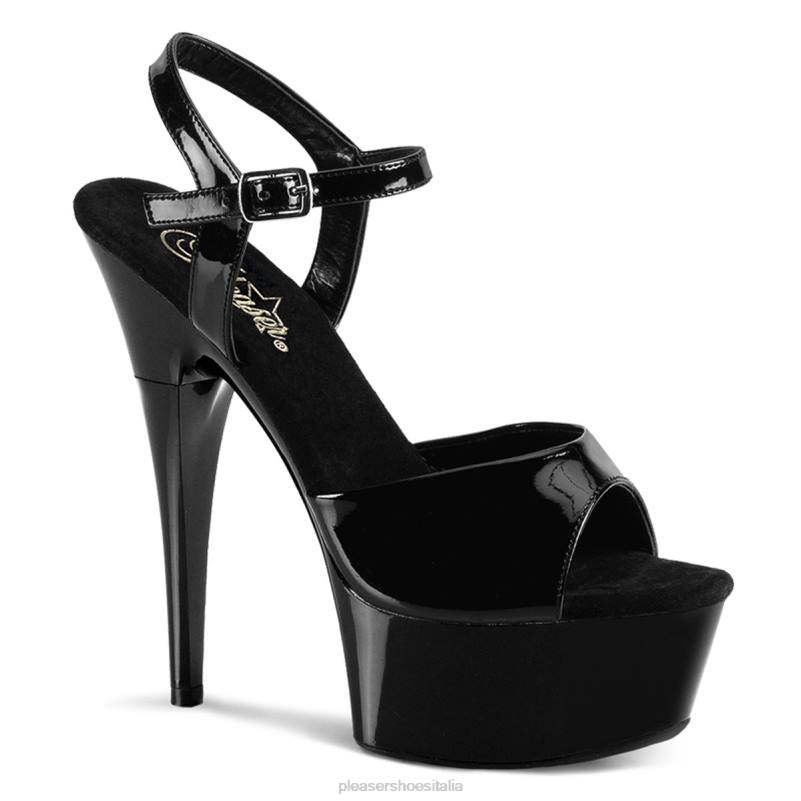 Pleaser Shoes captiva-609 JHHV460 nero