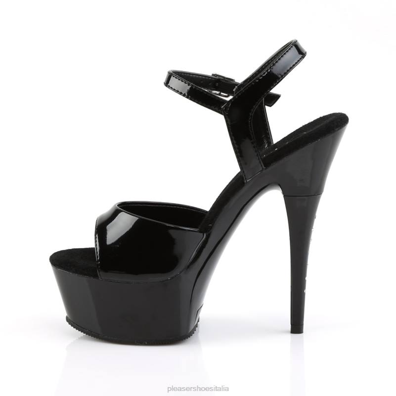 Pleaser Shoes captiva-609 JHHV460 nero