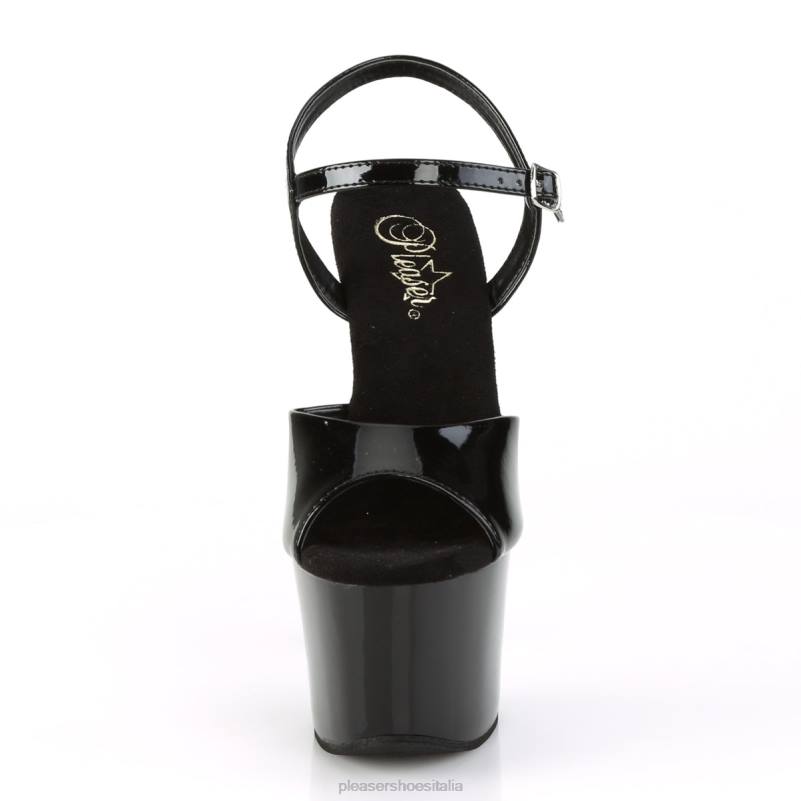 Pleaser Shoes cielo-309crs JHHV469 argento nero