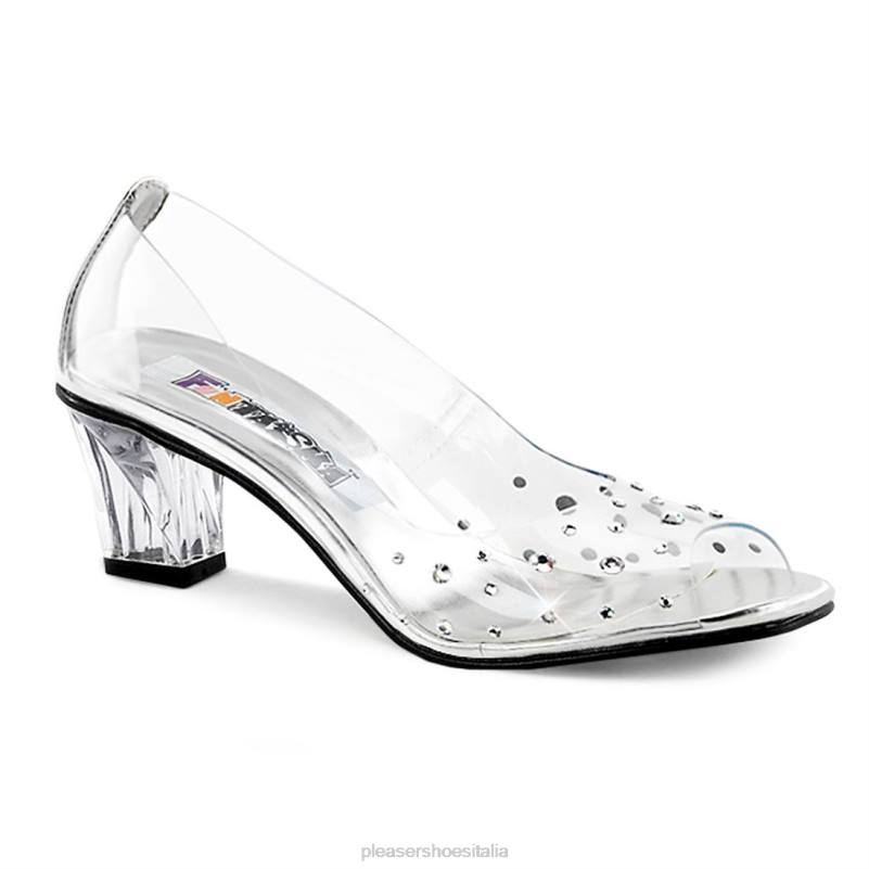 Pleaser Shoes cristallo-100 JHHV542 chiaro