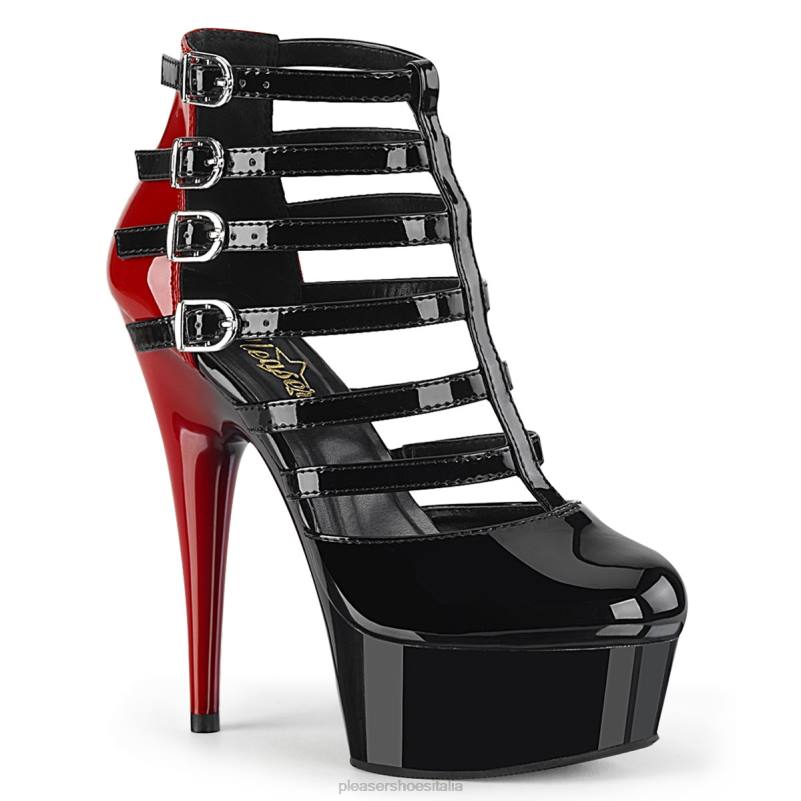 Pleaser Shoes delizia-695 JHHV536 rosso nero