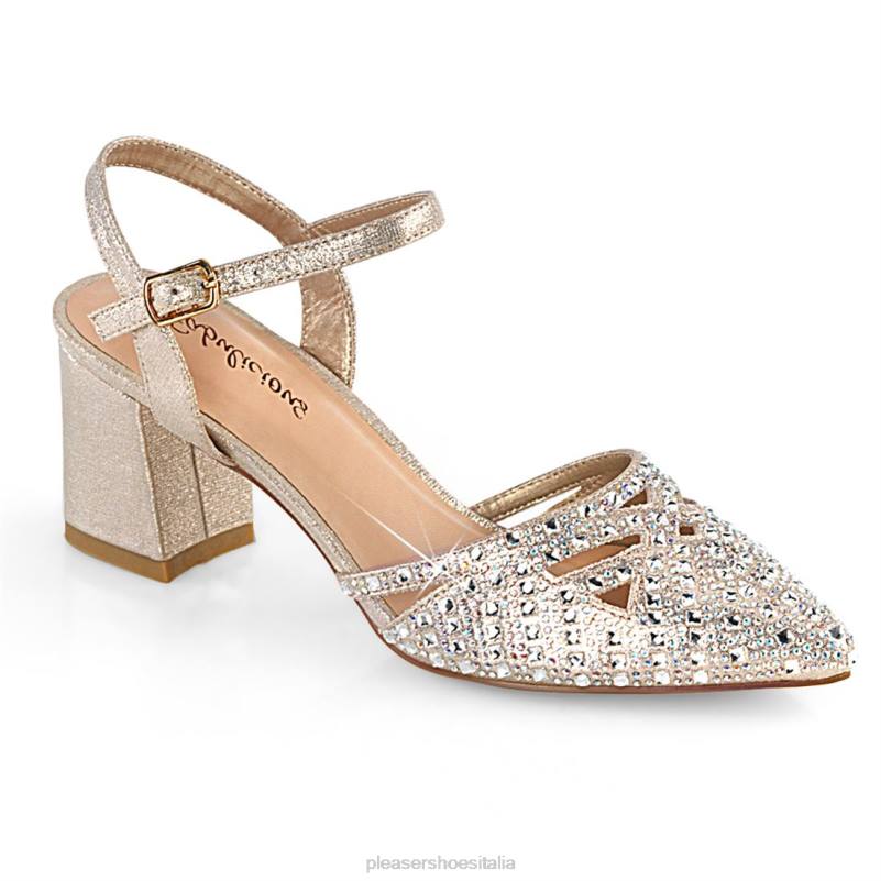 Pleaser Shoes faye-06 JHHV539 oro